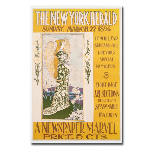 Lois Rhead The New York Herald Canvas Art