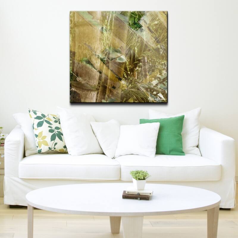 Ready2HangArt 'Abstract Bamboo II' Oversized Canvas Wall Art