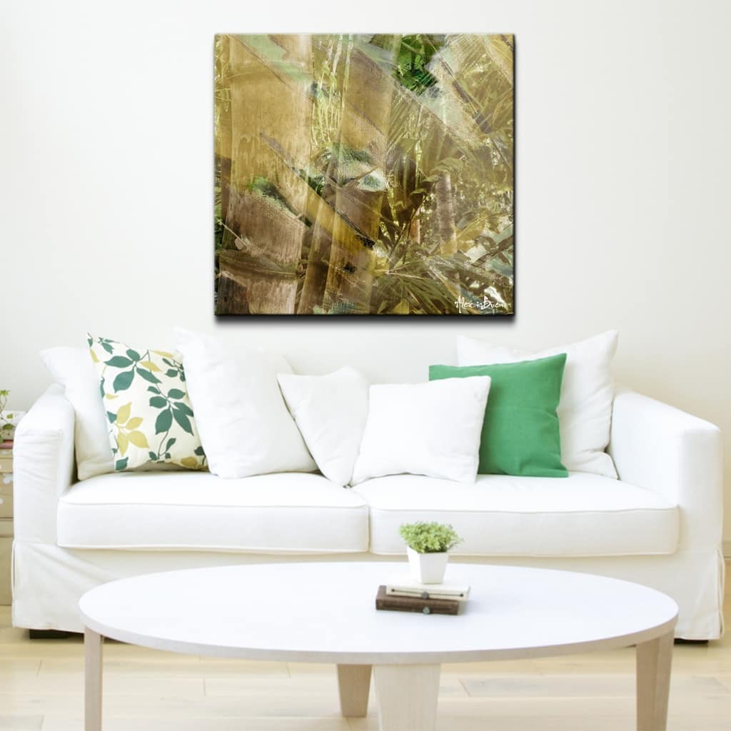 Ready2HangArt 'Abstract Bamboo II' Oversized Canvas Wall Art