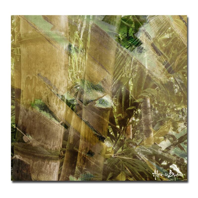 Ready2HangArt 'Abstract Bamboo II' Oversized Canvas Wall Art