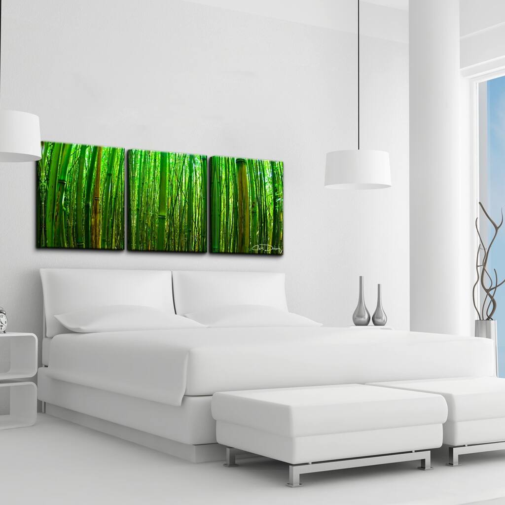 Sterling 'Maui Palms' 3-piece Canvas Wall Art by Chris Doherty