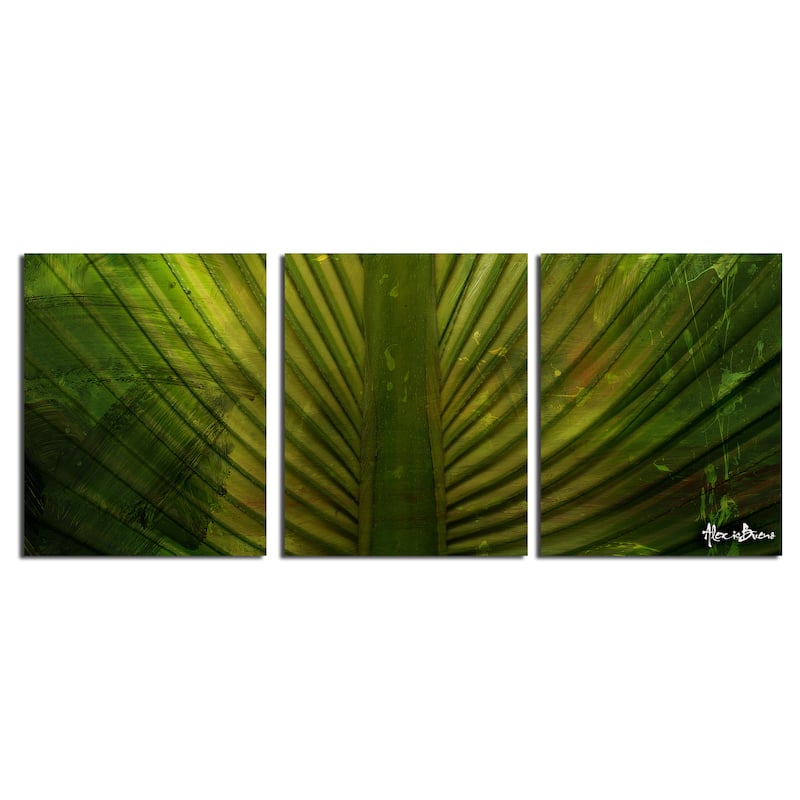 Ready2HangArt 'Palms' 3-piece Canvas Wall Art