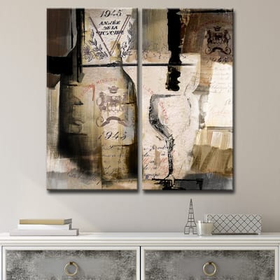 Ready2HangArt 'Fine Reserve' 2-piece Oversized Canvas Wall Art