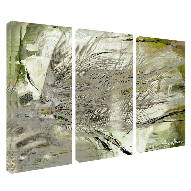 Ready2HangArt 'Abstract Palms' Canvas Wall Art (Set of 3)