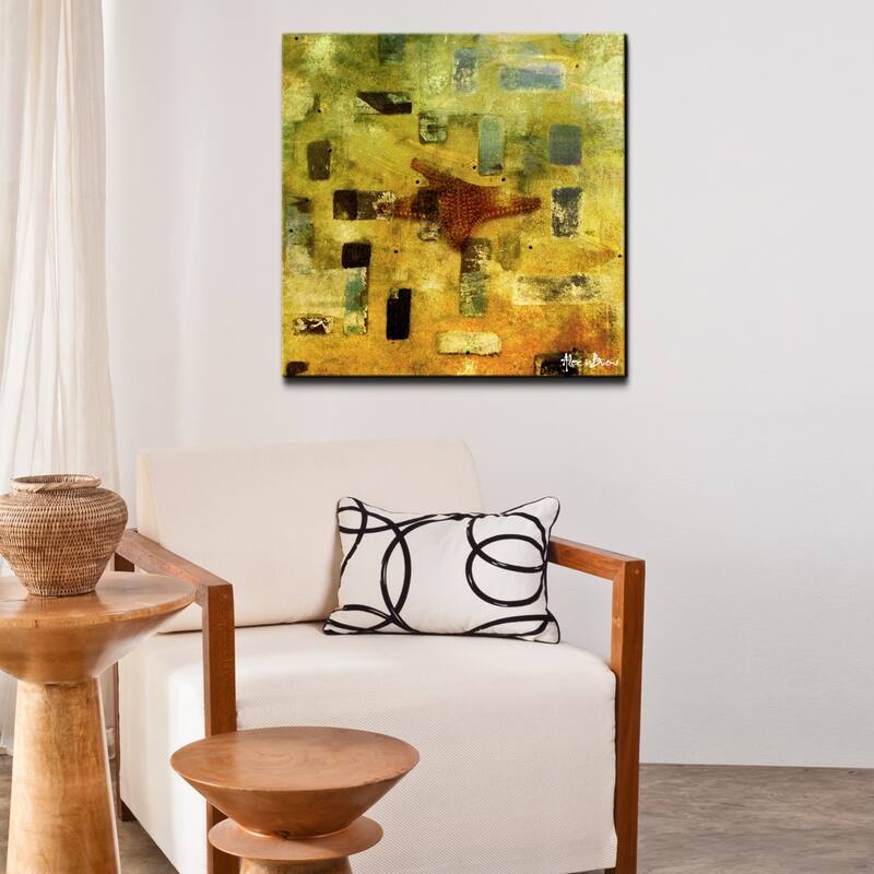 Ready2HangArt 'Abstract Star Fish' Canvas Wall Art