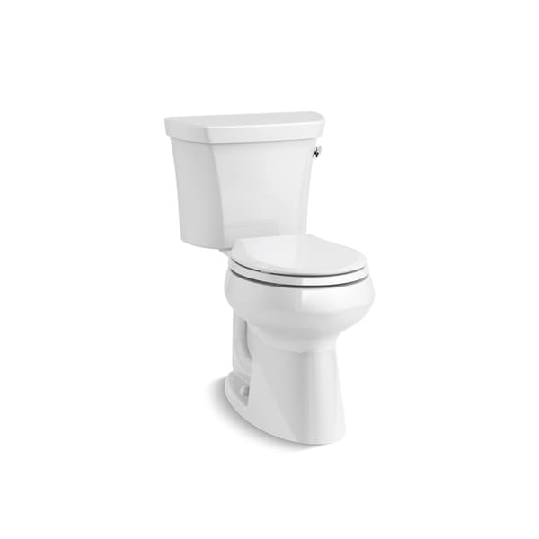 Kohler Cachet® Quiet-Close™ Round-Front Toilet Seat Biscuit (K-4639-96 ...