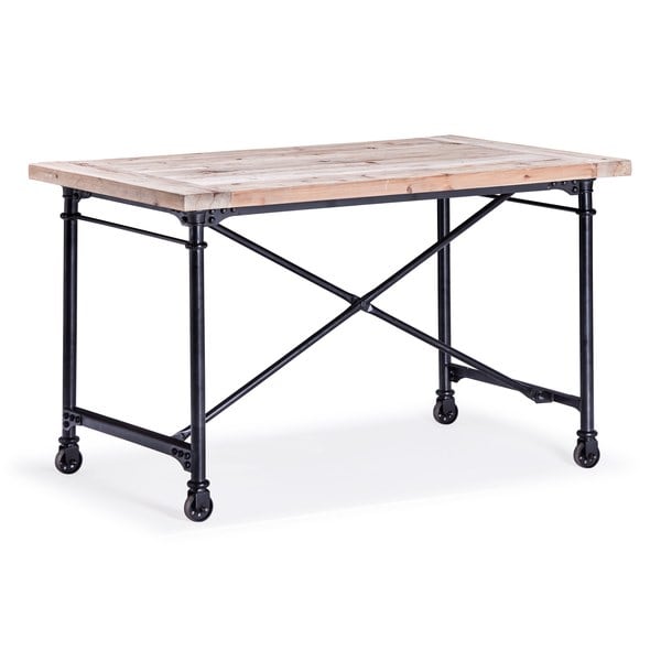 Presidio Heights Natural Oak Finish Desk Desks