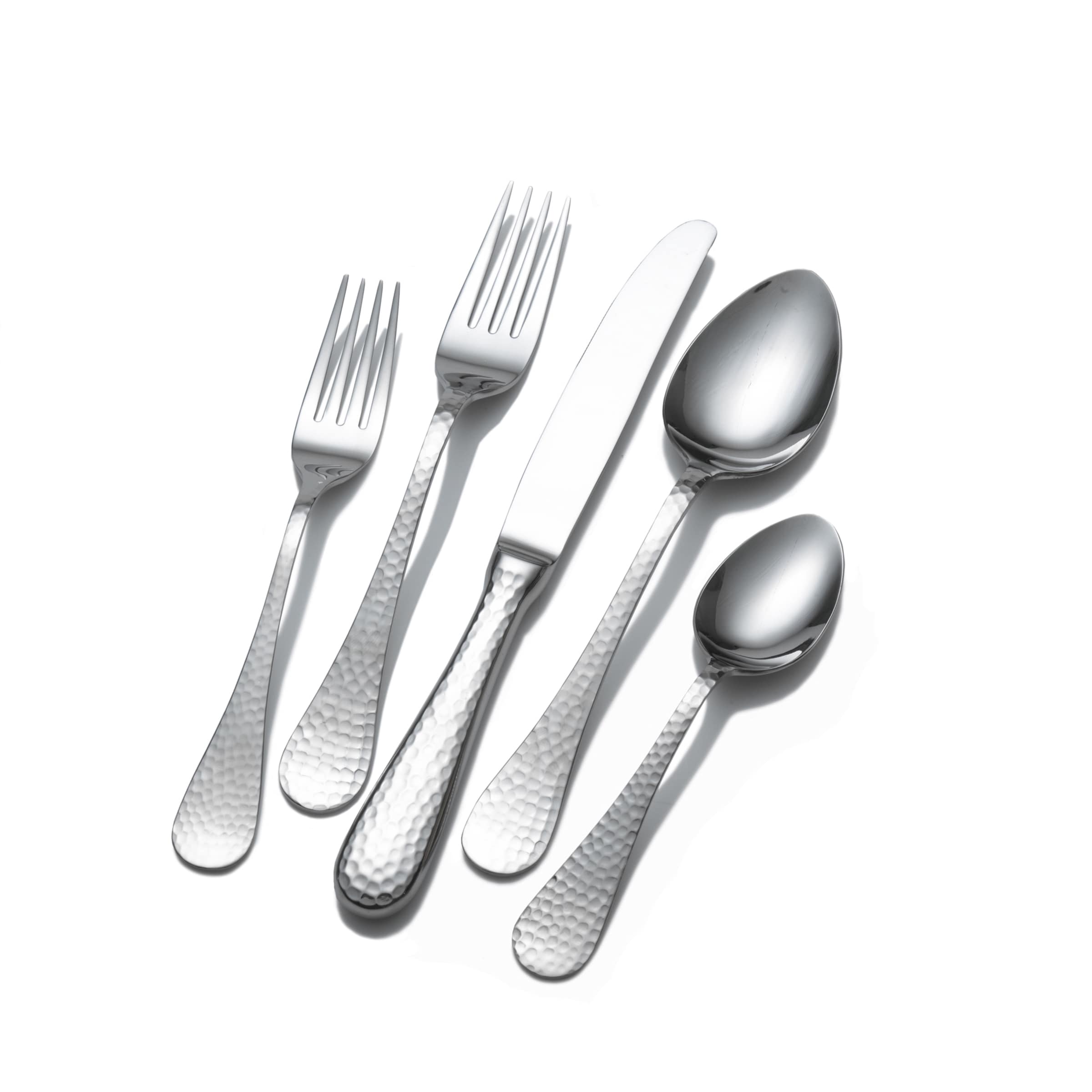 Baby/Toddler Hammered Flatware Set - For Small Hands