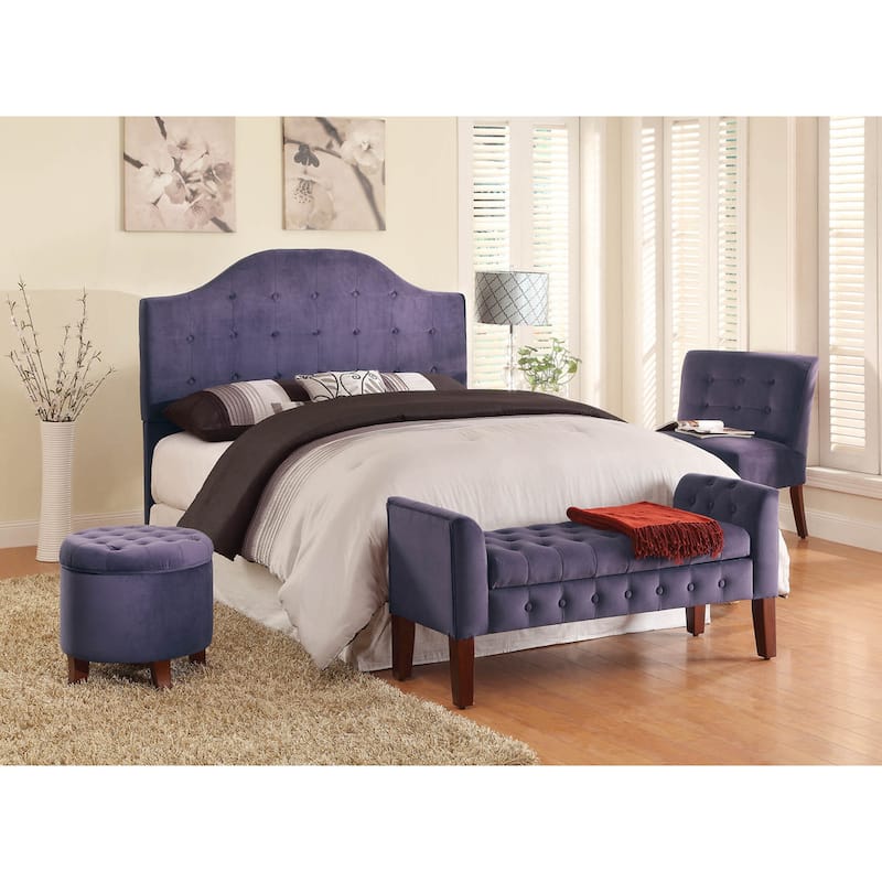 Carson Carrington Ronde Round Storage Ottoman