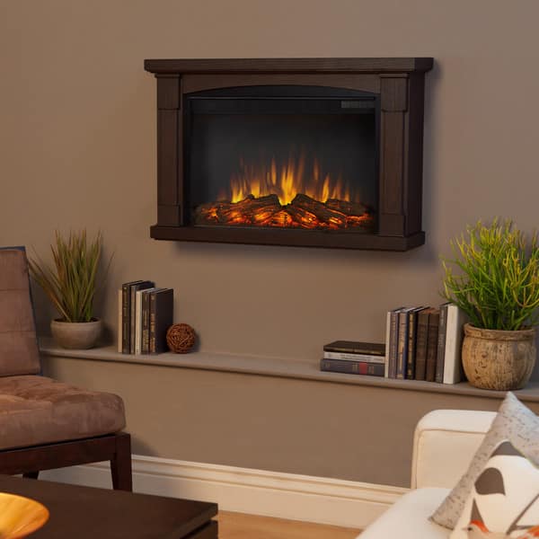 Real Flame 'Brighton' Chestnut Oak Electric Fireplace 8530465