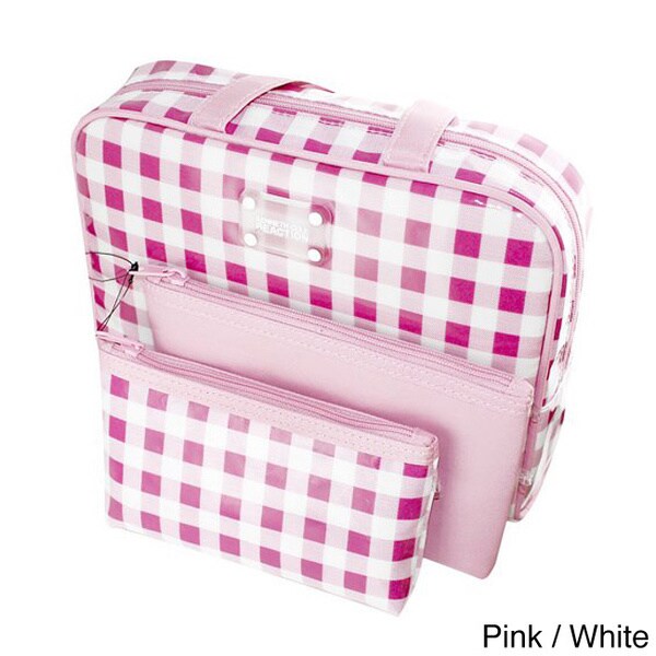 3 piece cosmetic bag set