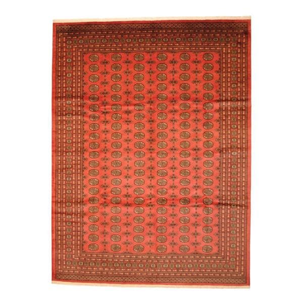 Handmade Herat Oriental Pakistan Prince Bokhara Wool Rug - 9' x 12' (Pakistan)