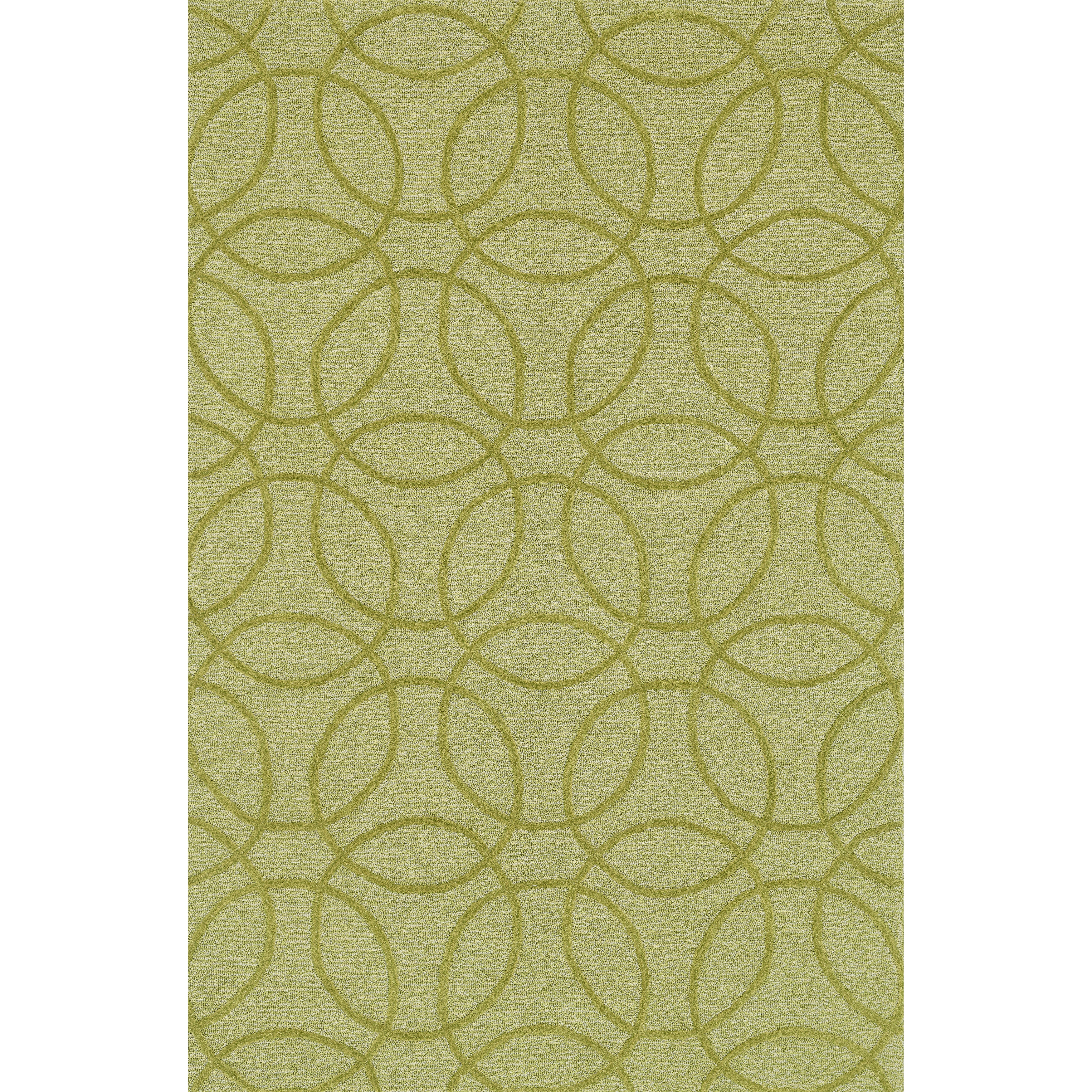 Hand Tufted Benson Chartreuse Rug (36 X 56)