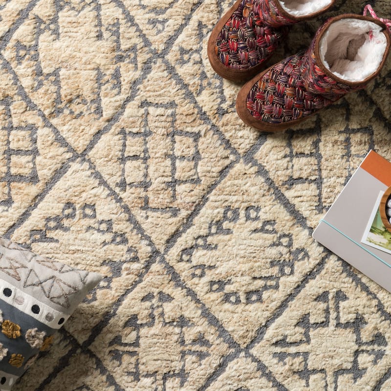 Hand-knotted Phoenix Shell Rug