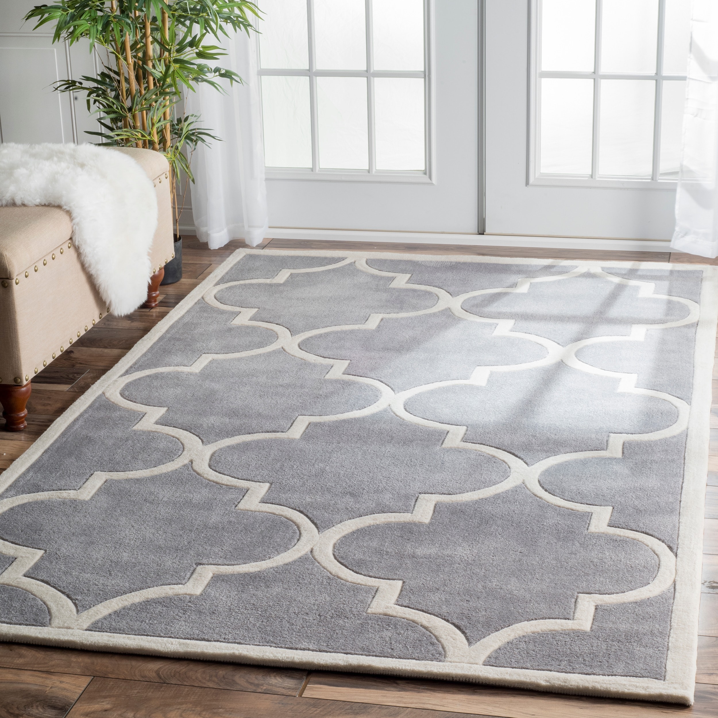 Nuloom Handmade Luna Moroccan Trellis Rug (10 X 14)