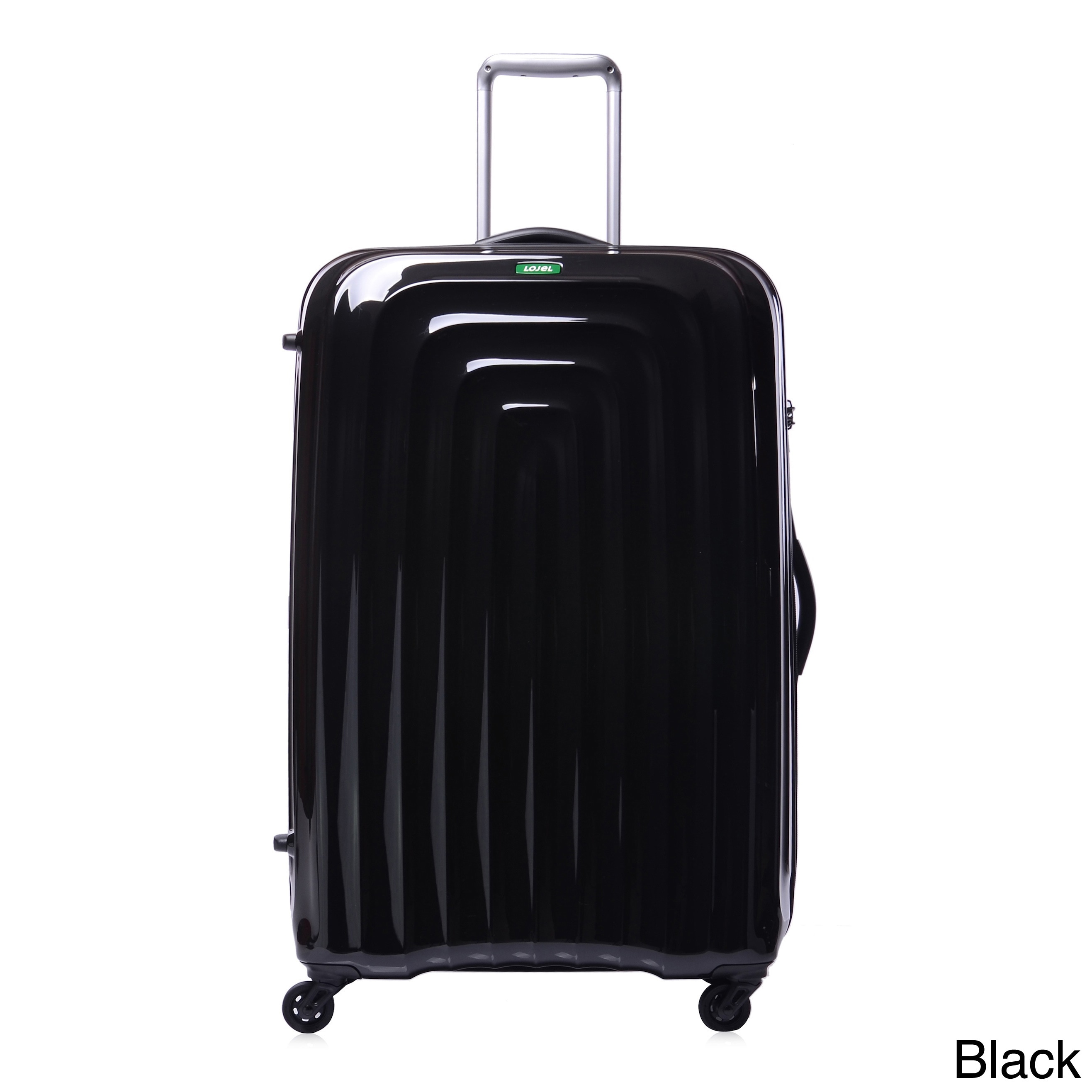 Lojel Wave Polycarbonate 32.5 Inch Xlarge Hardside Spinner Upright Suitcase