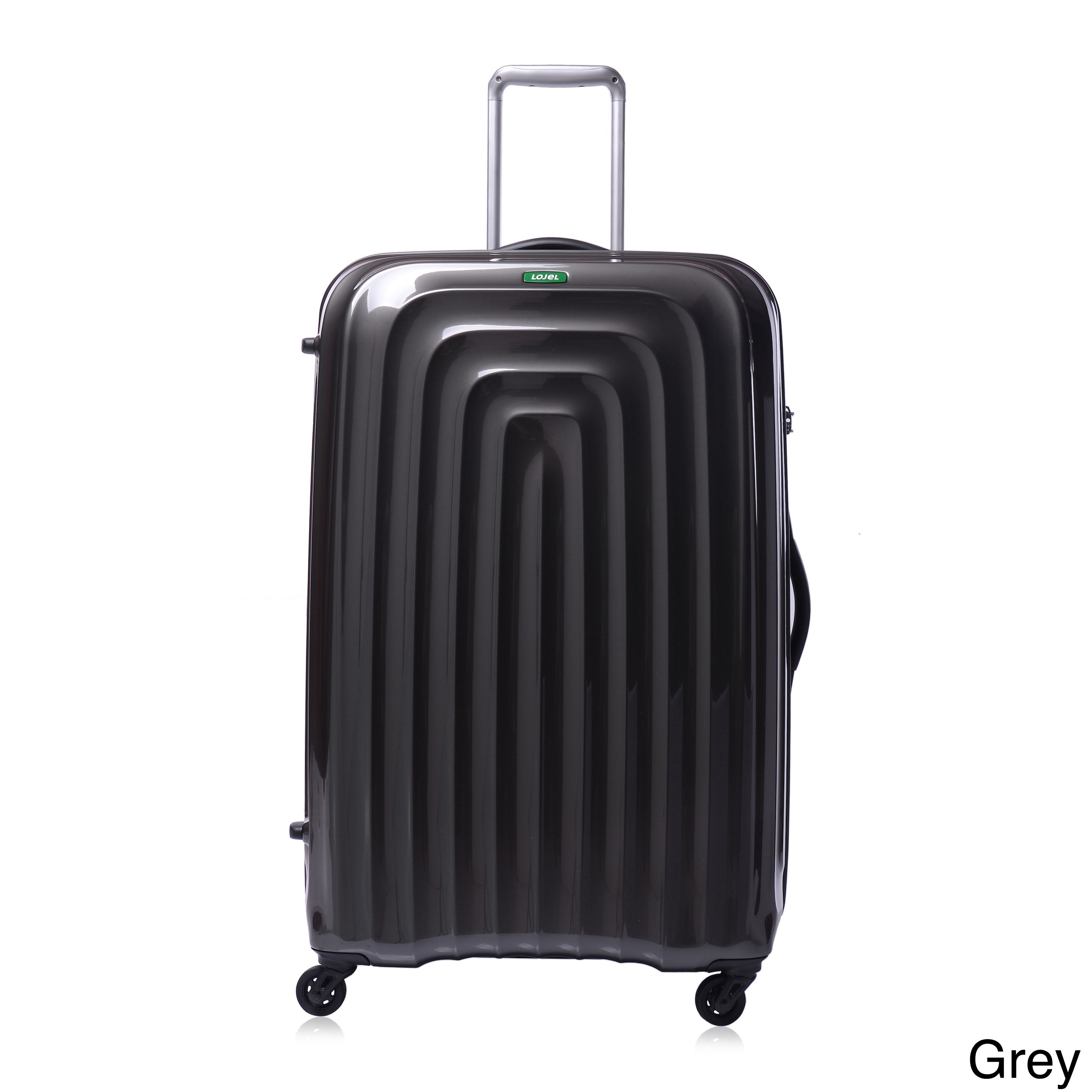 Lojel Wave Polycarbonate 32.5 Inch Xlarge Hardside Spinner Upright Suitcase