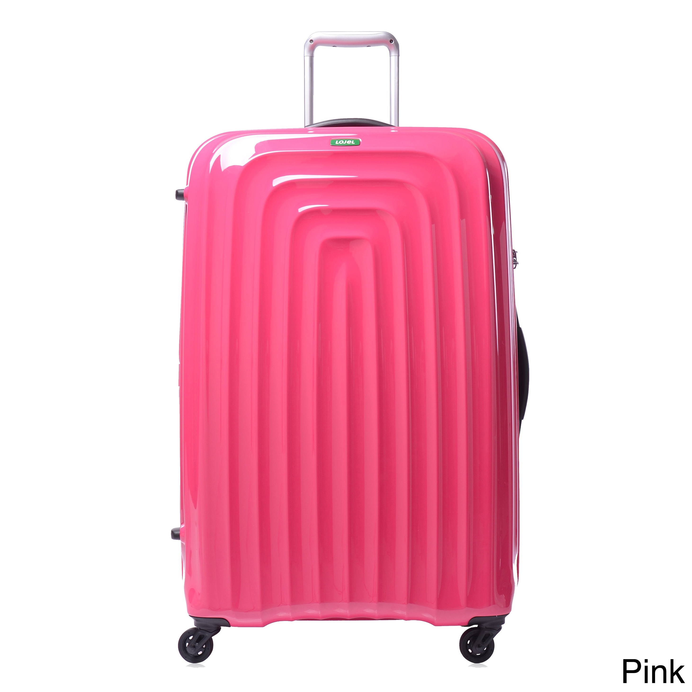 Lojel Wave Polycarbonate 32.5 Inch Xlarge Hardside Spinner Upright Suitcase