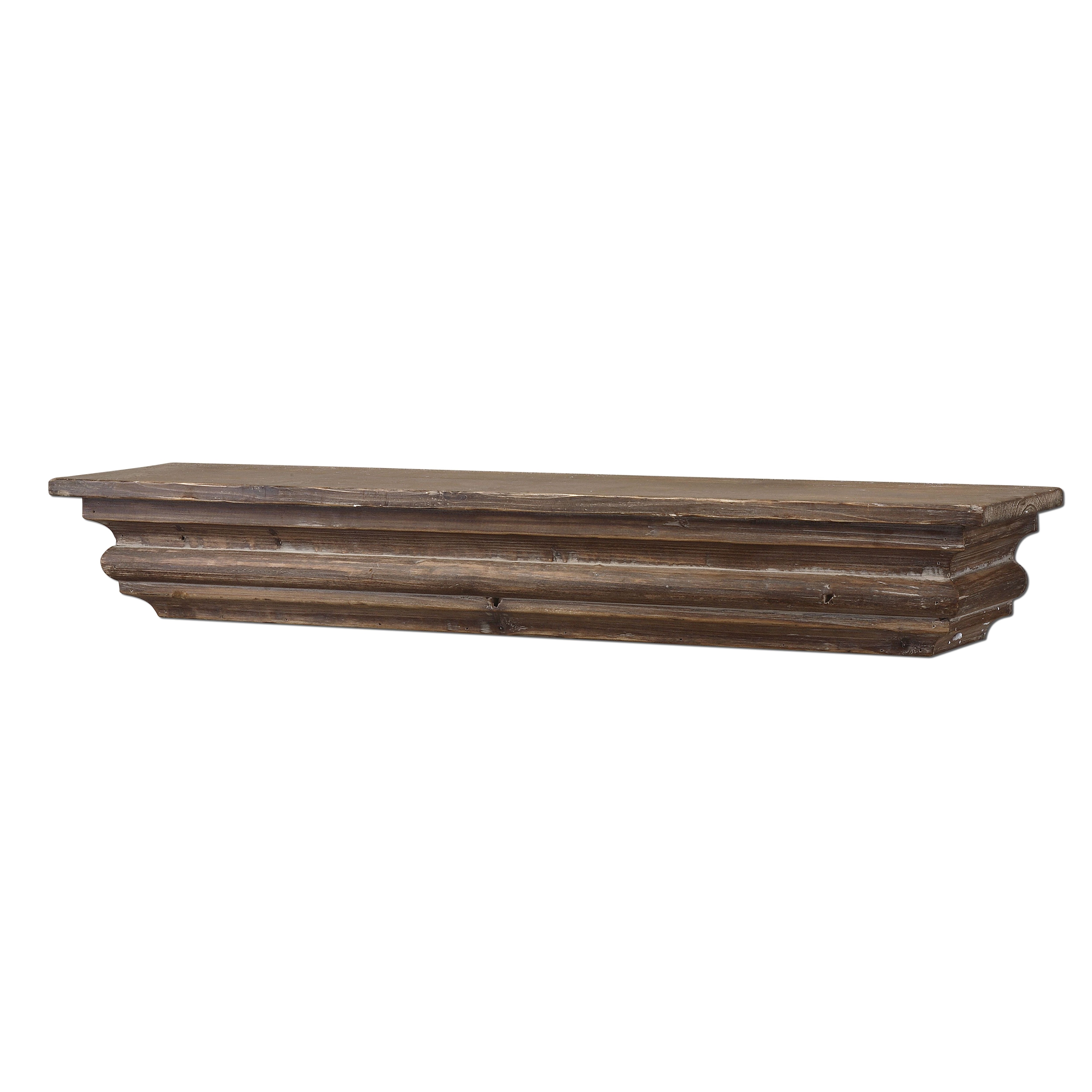 Agustin Light Walnut Shelf