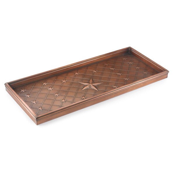 Good Directions Stars Multi-purpose Copper Bronze Boot Tray
