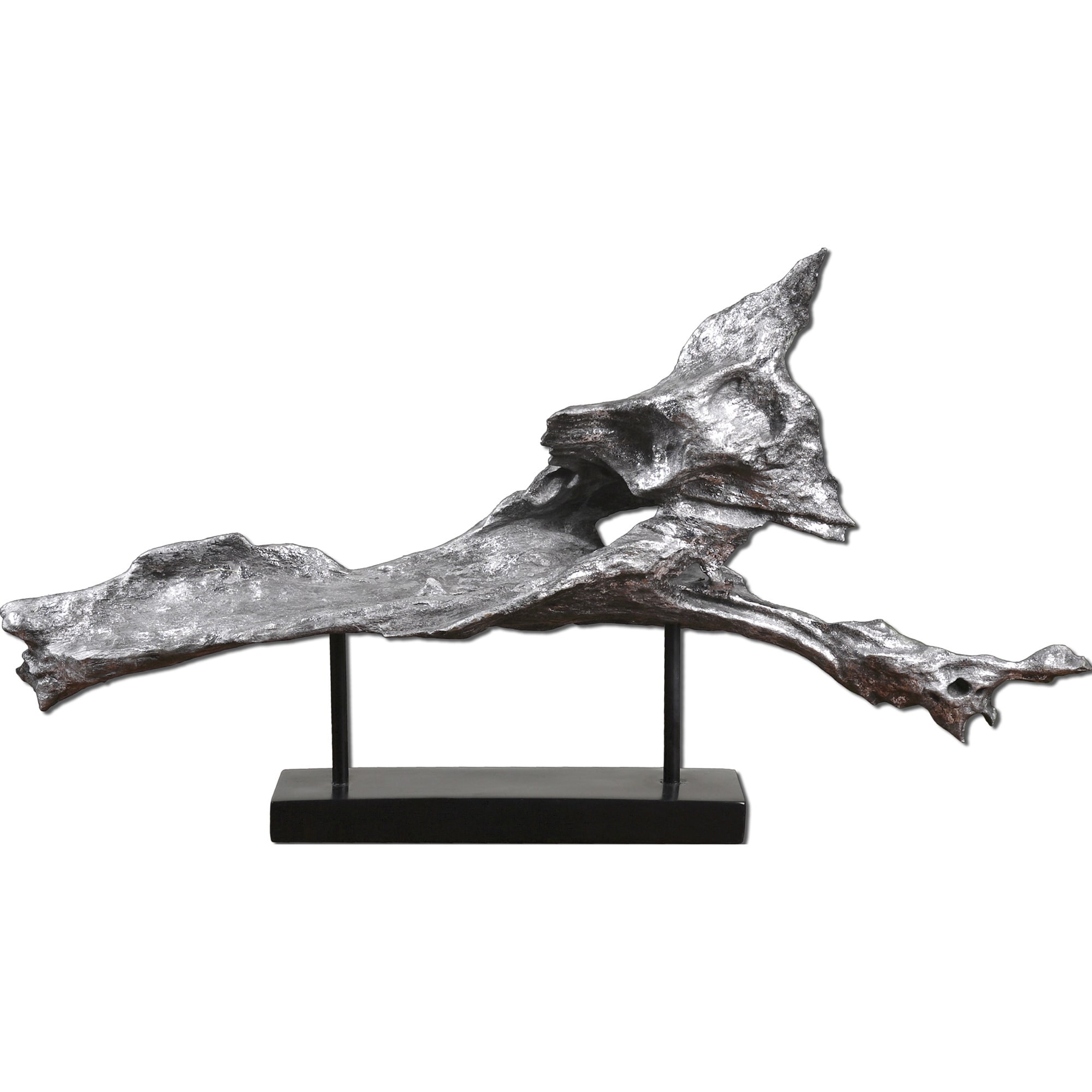 Cosma Antiqued Metallic Silver Sculpture