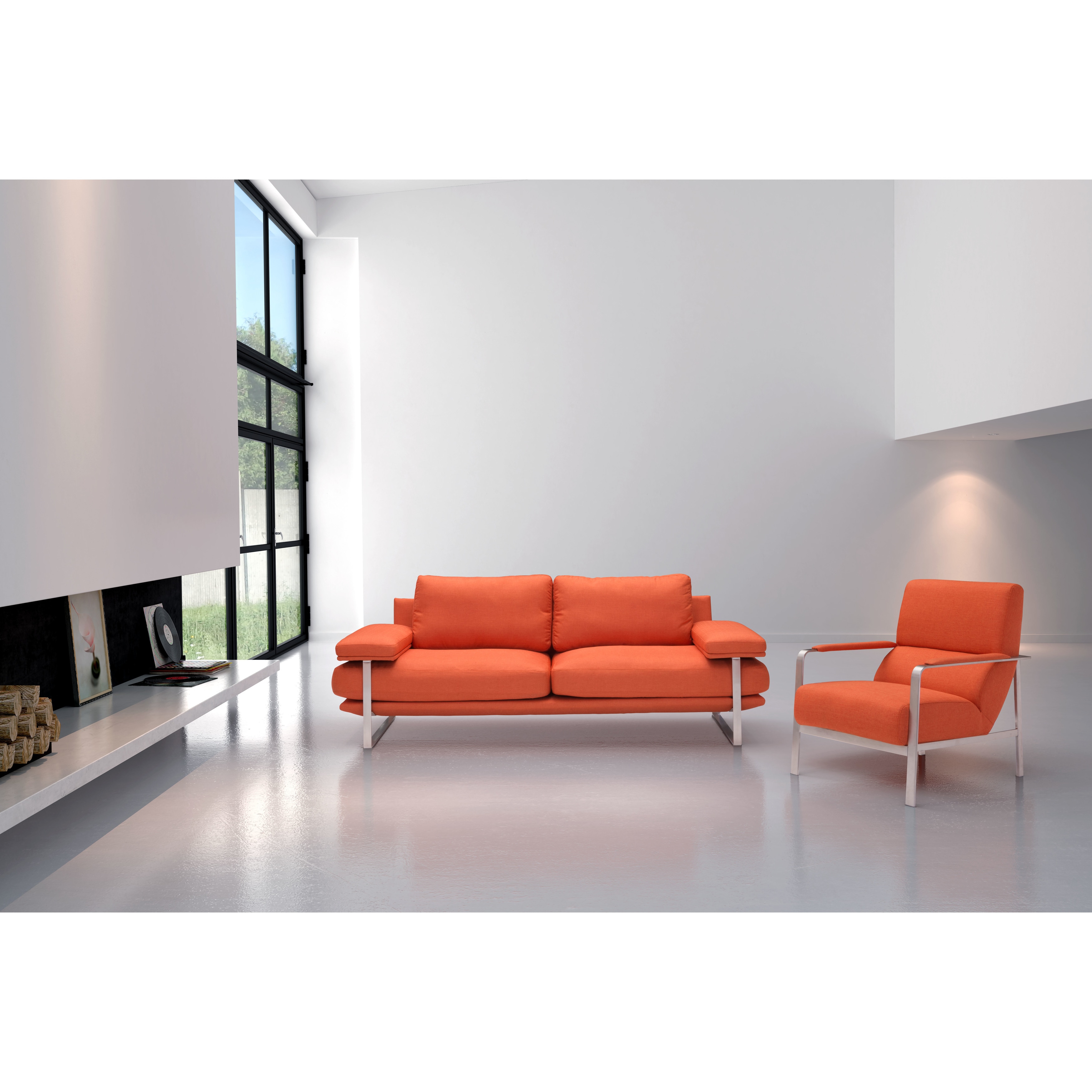 Orange Sofa