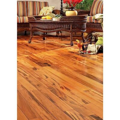 Exotic Brazilian Tigerwood Engineered Hardwood Flooring