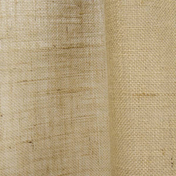 Shop Open Weave Lined Burlap Curtain Panel On Sale Free
