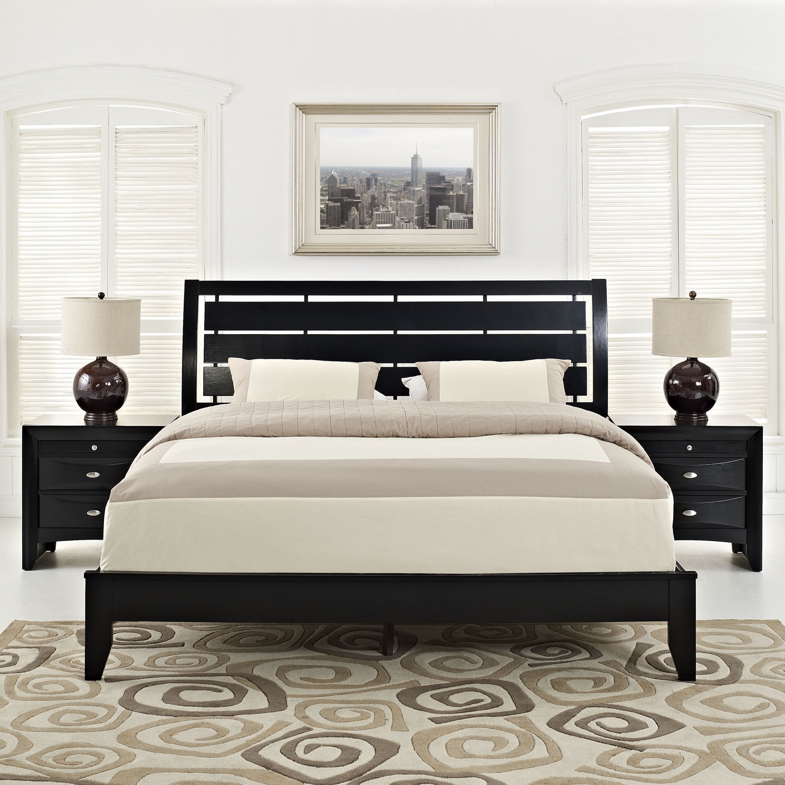 Olivia King 3 piece Bedroom Set