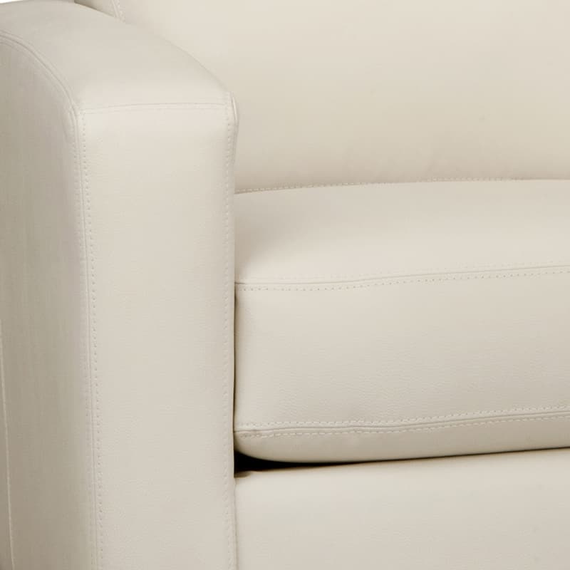 Bryce Italian Top Grain Leather Sofa, Loveseat and Chair Set