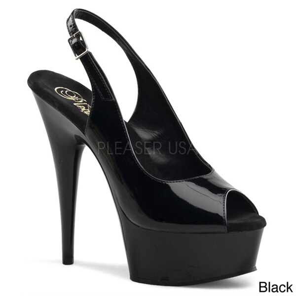 6 inch slingback heels