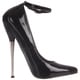Shop Devious Women's 'Dagger-12' Pointed Toe Brass Heel Pumps - Free ...