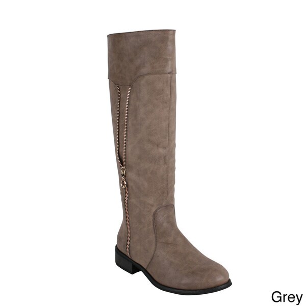 women's flat riding boots