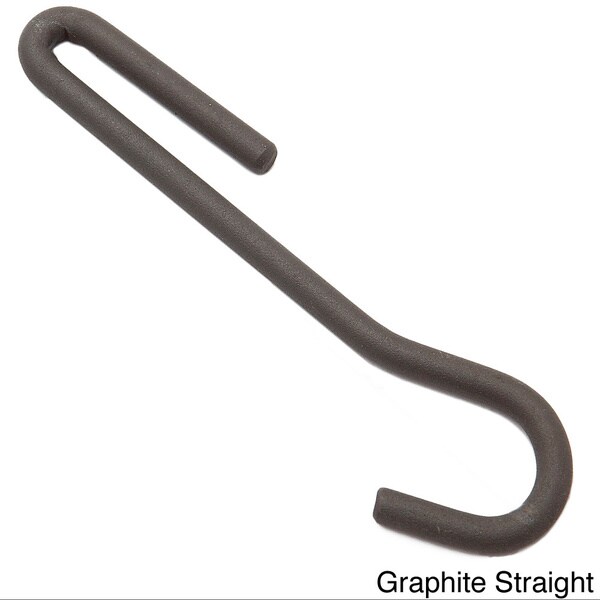 Old Dutch Angled Pot Rack Hooks Set of 4 Oiled Bronze
