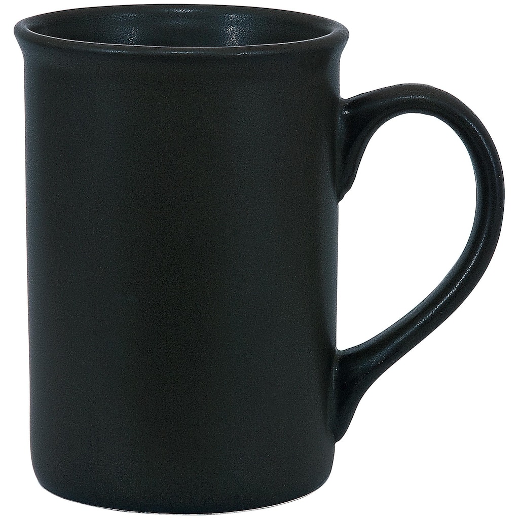 Urban Matte Black Mugs (Set of 4)