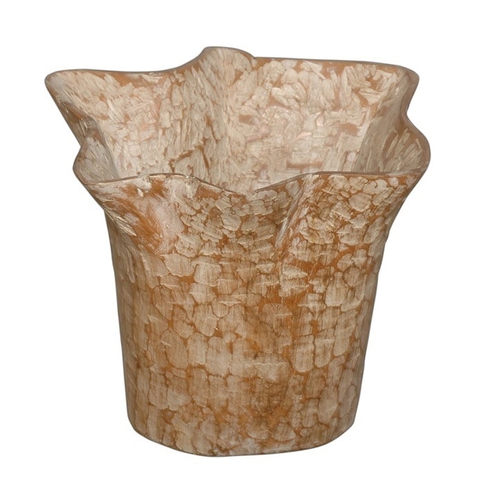 Natural Teakwood Tan Natura Pot