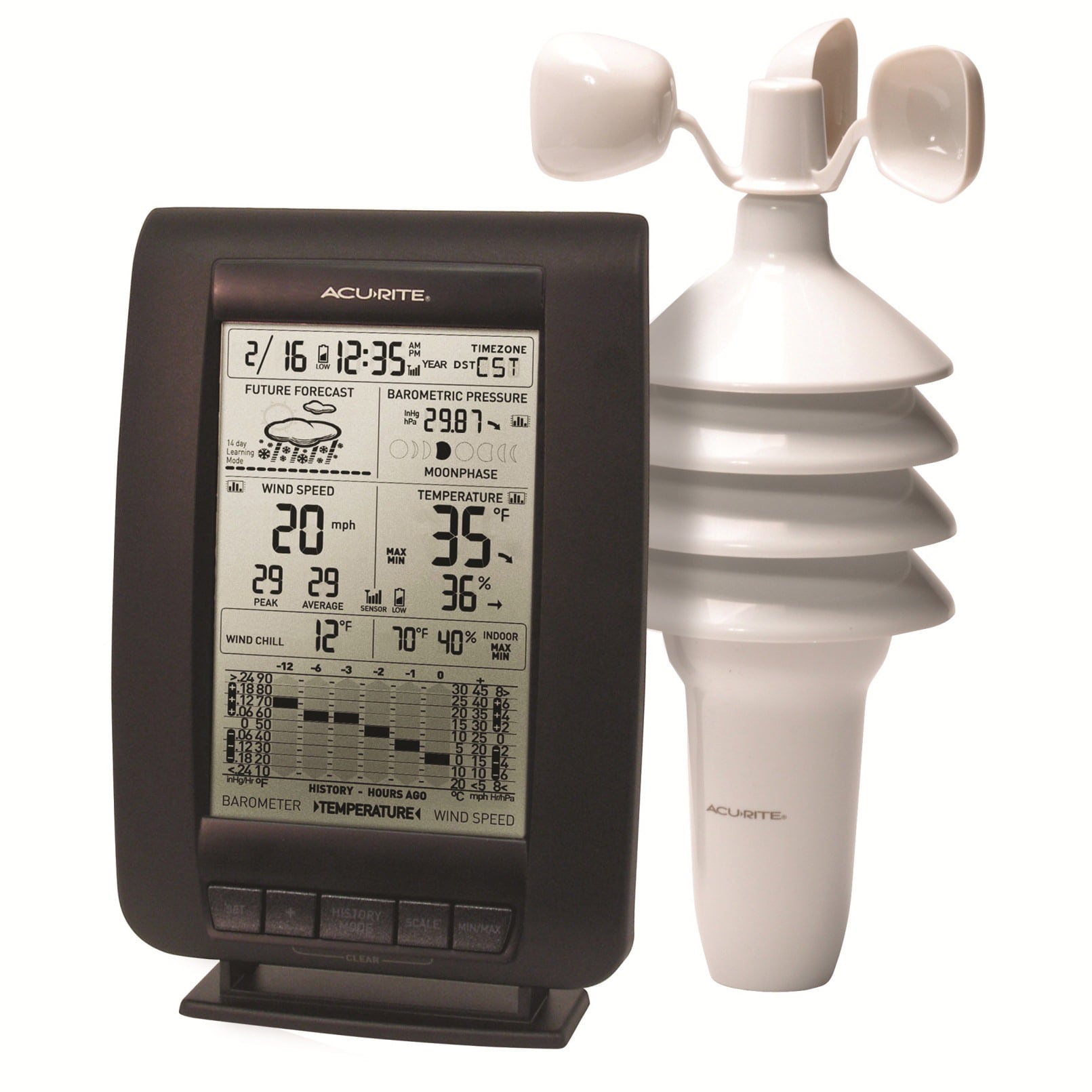 AcuRite Digital Weather Station White Medium, Large eBay