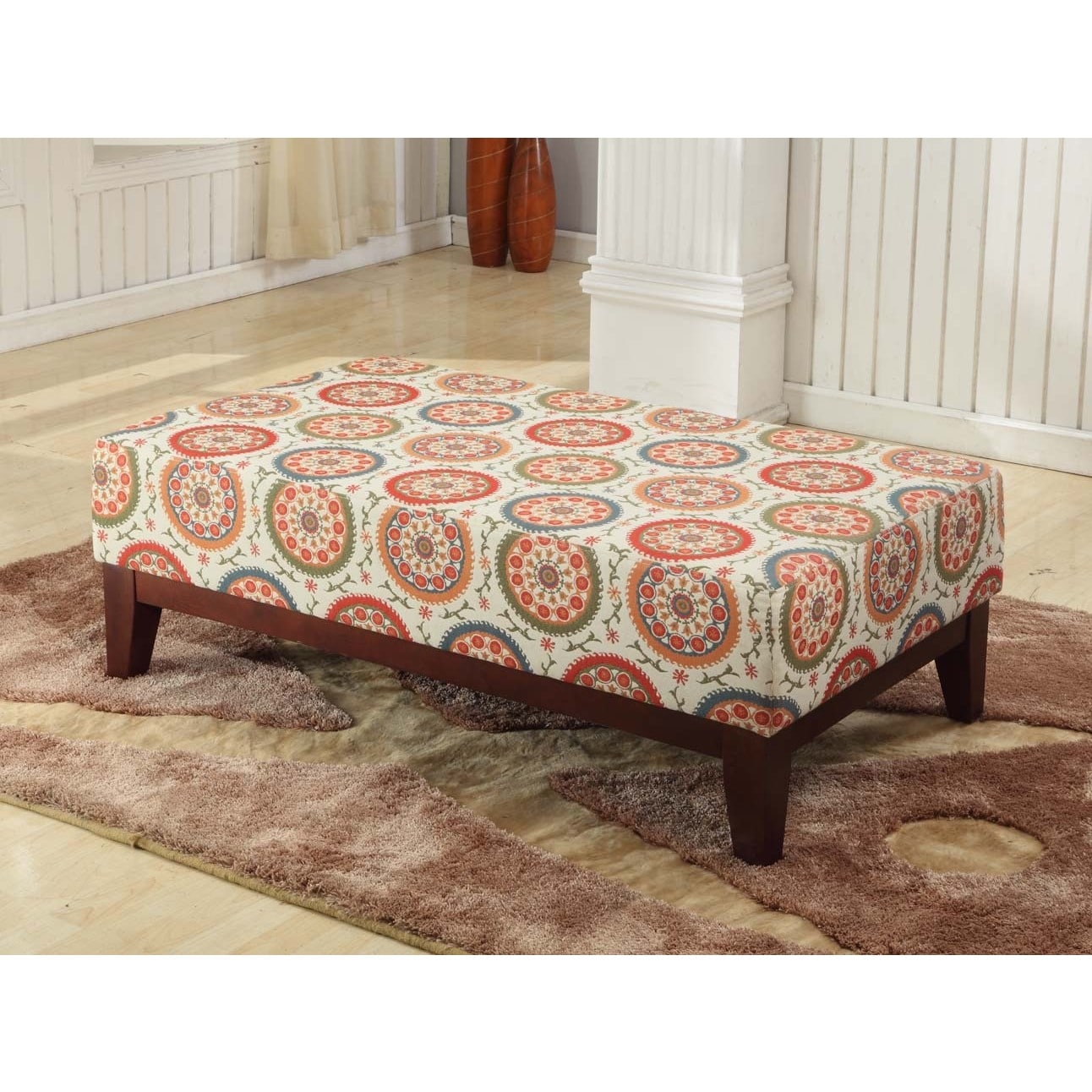 Multi color Suzani Cocktail Bench