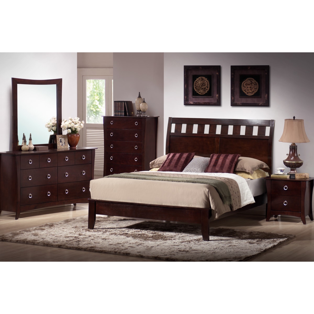 Tiki Beach 5 piece Bedroom Set