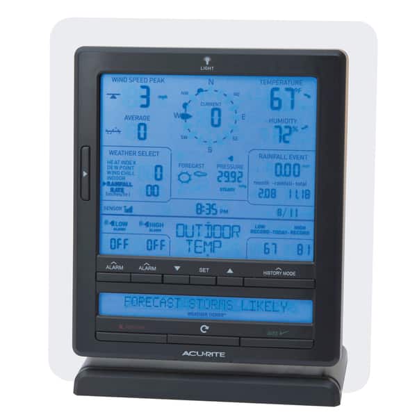 AcuRite Wireless Weather Station with Forecast, Indoor/Outdoor