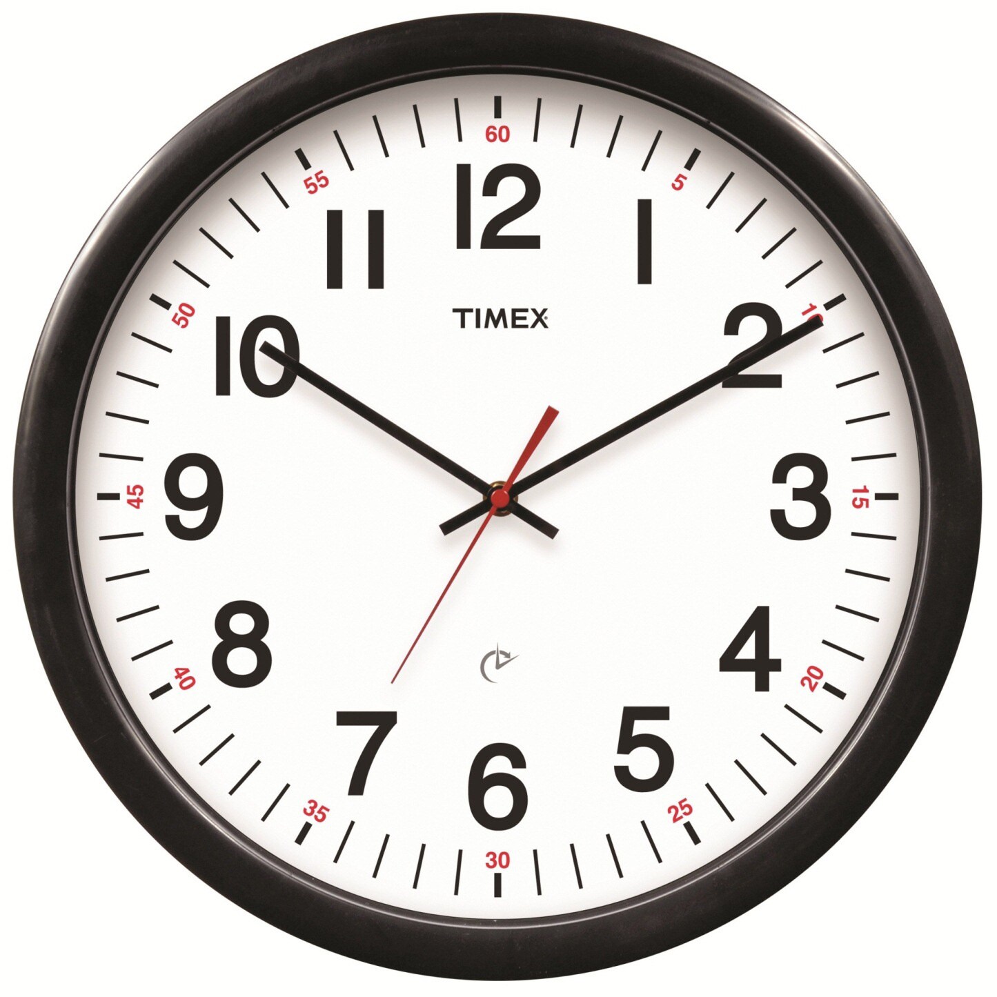 Timex 5 year Set And Forget 14.5 inch Wall Clock