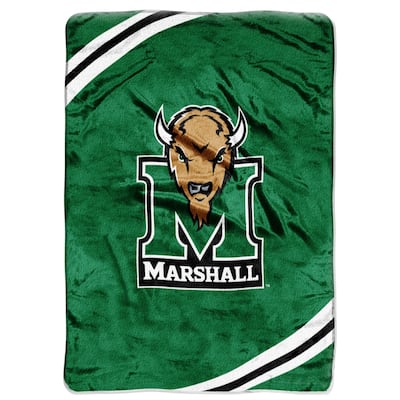 NCAA Marshall University Thundering Herd Raschel Force Throw