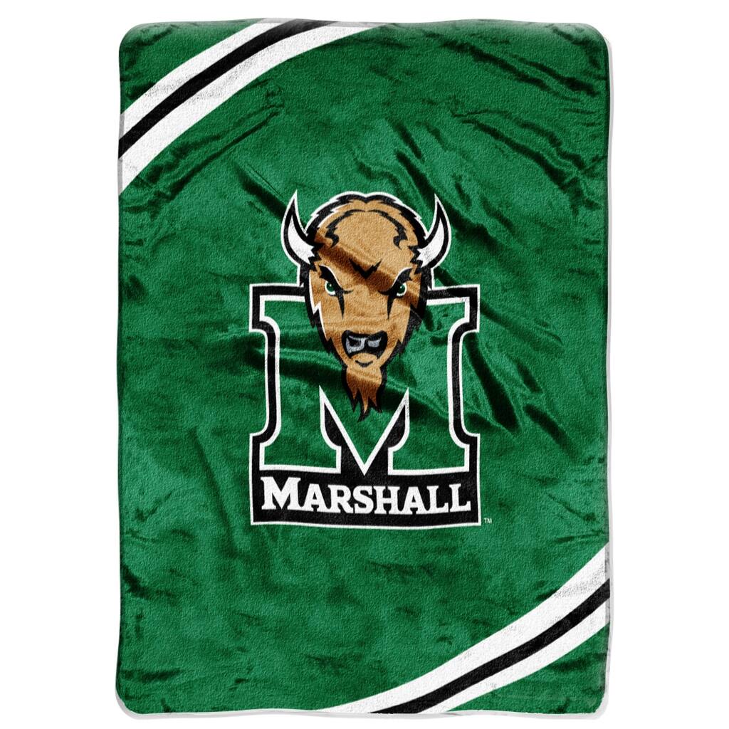 NCAA Marshall University Thundering Herd Raschel Force Throw