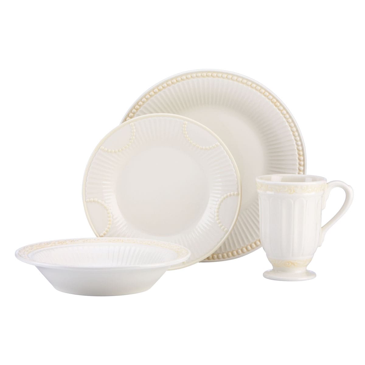 Shop Lenox Butler S Pantry Buffet 4 Piece Dinnerware Place Setting