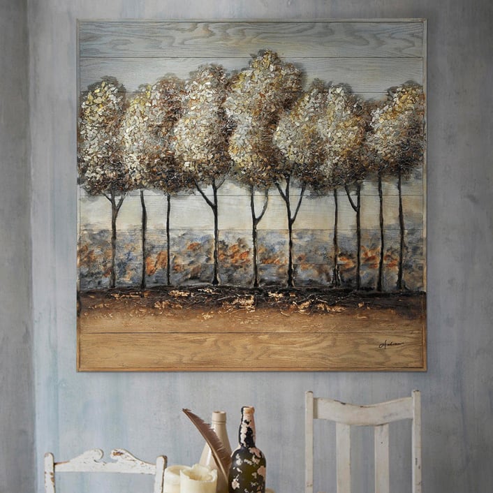 Copper Grove Country Side Wall Decor