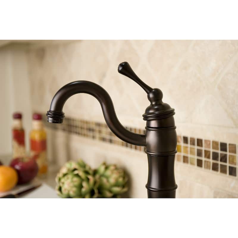 Kingston Brass Victorian Oil Rubbed Bronze Vessel Sink Faucet