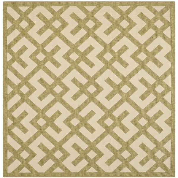 Shop Safavieh Courtyard Contemporary Beige/ Green Indoor/ Outdoor ... Shop Safavieh Courtyard Contemporary Beige/ Green Indoor/ Outdoor ...