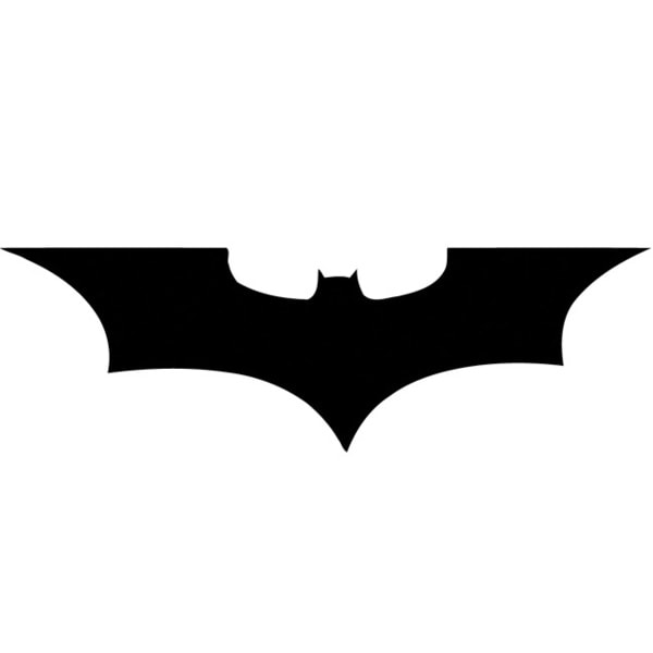 Shop Batman Bat Wings Glossy Black Vinyl Wall Decal - Free Shipping On