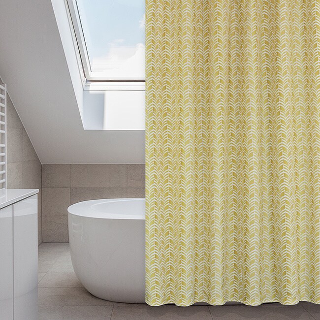 Set Of 12 Park Designs Button Shower Curtain Hooks Mustard