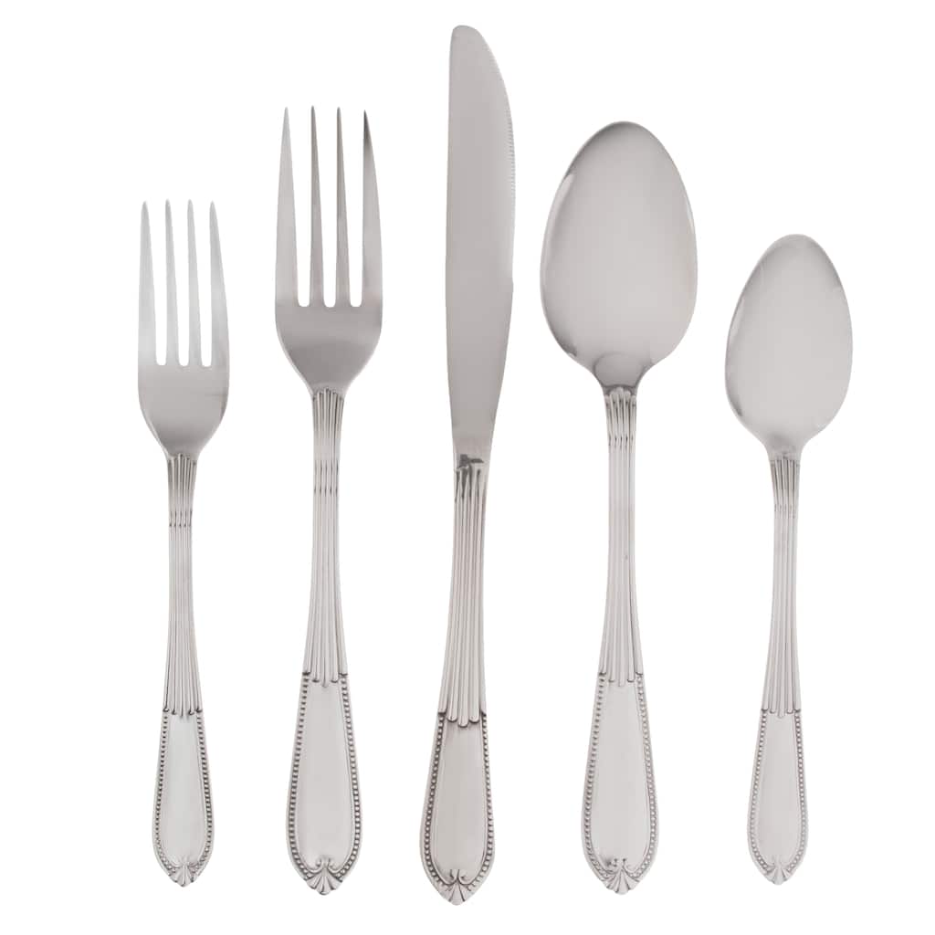 Soft Shine 45-piece Flatware Set